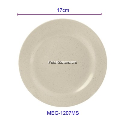 Eagle Melamine Round Rim Plate Soup Plate Meat Plate Marble Stone Color; Pinggan Rim Bulat Pinggan Sup Pinggan Daging Bulat Melamin Warna Batu Marmar; 圆形大理石纹石色饭圆边盘 汤盘 肉盘