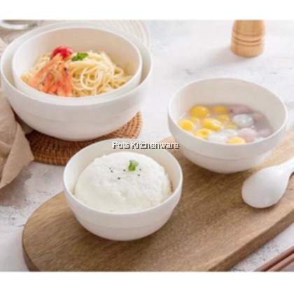 White Porcelain Bowl With Edge, Porselin Mangkuk Dengan Tepi Warna Putih 白色陶瓷护边碗