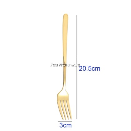 Stainless Steel Gold Spoon Fork Chopstick Set | Penyepit Sudu Garpu Emas | 不锈钢金色勺叉筷子
