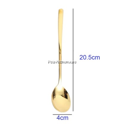 Stainless Steel Gold Spoon Fork Chopstick Set | Penyepit Sudu Garpu Emas | 不锈钢金色勺叉筷子