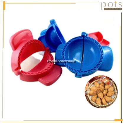 3pcs Plastic Curry Puff Mould Acuan Karipap | Food Grade Dough Press Molder