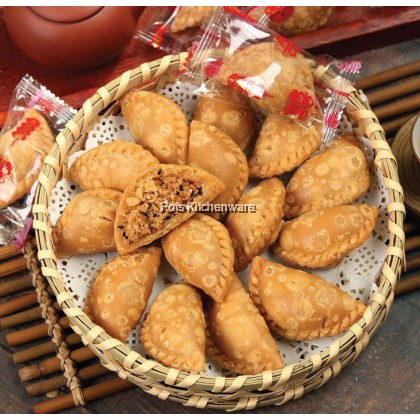 3pcs Plastic Curry Puff Mould Acuan Karipap | Food Grade Dough Press Molder