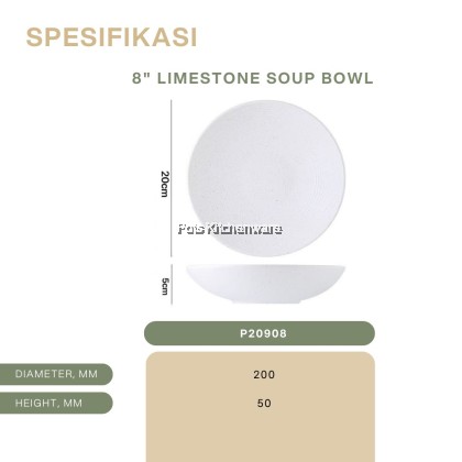 【Limestone Series】 Elegant Ceramic Tableware Set – Bowl, Tea Cup, Mug, Coffee Cup with Saucer & Spoon P21000