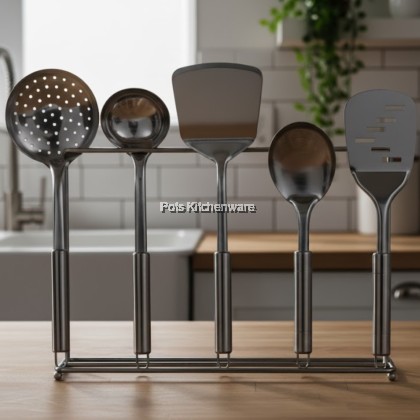 5 PCS Stainless Steel cooking set kitchen cookware utensil- K0599