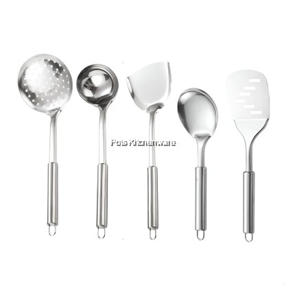 5 PCS Stainless Steel cooking set kitchen cookware utensil- K0599