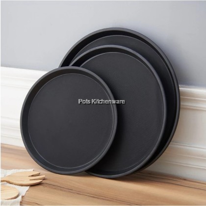 Catering Anti- Skid Nonslip Round Serving Tray (28/ 35/ 40cm)