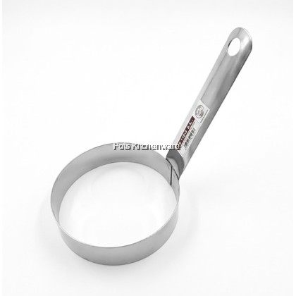 Stainless Steel Egg Ring Acuan Telur Burger/Benjo 7.5CM / 8.5CM-AX1182M 