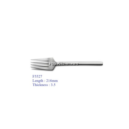 5 STAR HOTEL GRADE Toffi Stainless Steel Multi 3pc-Set Pack Flatware Dinner Fork Table Spoon Sudu Garpoo 不锈钢汤匙刀叉 - F5500