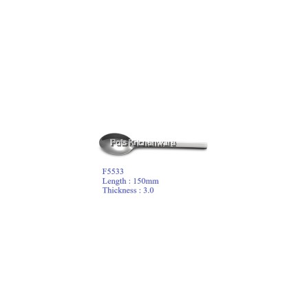 5 STAR HOTEL GRADE Toffi Stainless Steel Multi 3pc-Set Pack Flatware Dinner Fork Table Spoon Sudu Garpoo 不锈钢汤匙刀叉 - F5500