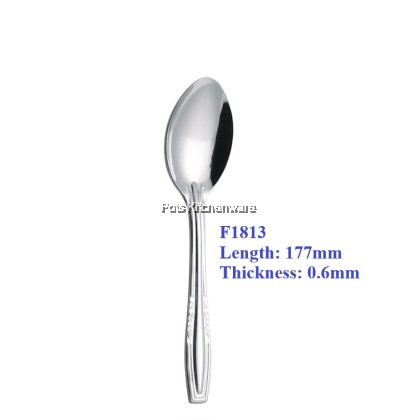 5 STAR HOTEL GRADE TOFFI STAINLESS STEEL 12PC-SET DESSERT SPOON FORK SUDU GARPOO TAHAN KARAT 不锈钢汤匙叉 5 STAR HOTEL GRADE TOFFI STAINLESS STEEL 12PC-SET DESSERT SPOON FORK SUDU GARPOO TAHAN KARAT 不锈钢汤匙叉