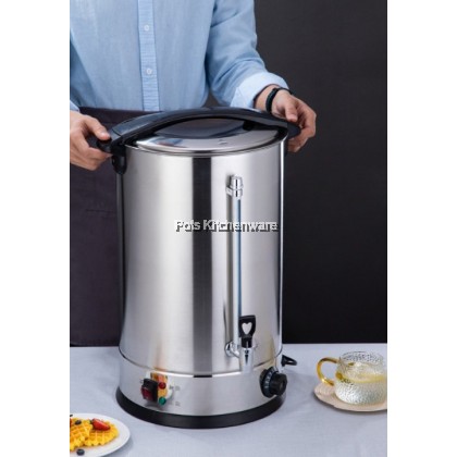 Commercial Electric Stainless Steel Double Layer Water Boiler Pemanas Air Keluli Tahan Karat 钢电热水壶 BE903700 Commercial Electric Stainless Steel Double Layer Water Boiler Pemanas Air Keluli Tahan Karat 钢电热水壶 BE903700