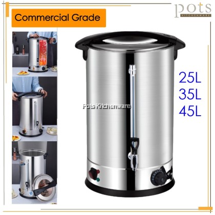 Commercial Electric Stainless Steel Double Layer Water Boiler Pemanas Air Keluli Tahan Karat 钢电热水壶 BE903700 Commercial Electric Stainless Steel Double Layer Water Boiler Pemanas Air Keluli Tahan Karat 钢电热水壶 BE903700