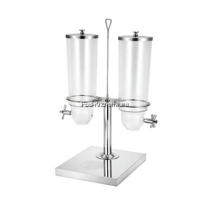 Hotel Grade Commercial Stainless Steel Cereal & Juice Dispenser Stand  商用谷物果汁分配器/饮料机S00-B903000 
