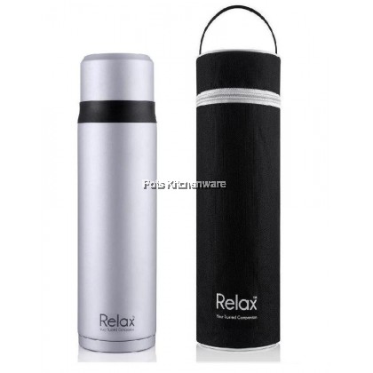 Relax 350ml/750ml Stainless Steel SUS304 Thermal Flask Thermos Keep Warm Bottle 保温壶保温瓶 Botol Tahan Panas - D2935