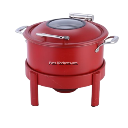5 Stars Hotel Grade Toffi Round Hydraulic Chafing Dish and Dish Stand Catering 圆形液压自助餐炉B4400
