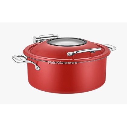 5 Stars Hotel Grade Toffi Round Hydraulic Chafing Dish and Dish Stand Catering 圆形液压自助餐炉B4400