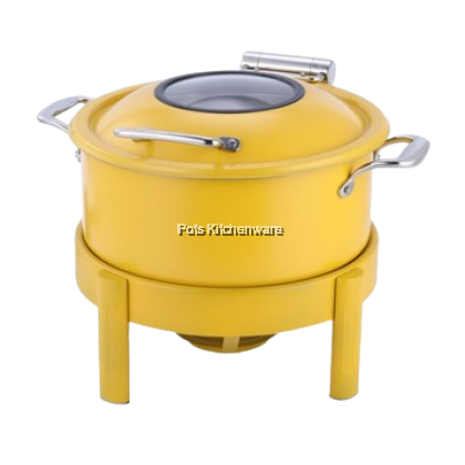 5 Stars Hotel Grade Toffi Round Hydraulic Chafing Dish and Dish Stand Catering 圆形液压自助餐炉B4400