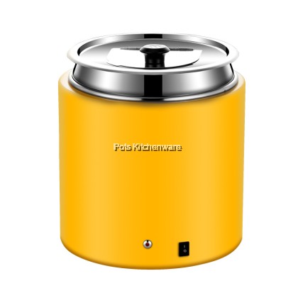5 Stars Hotel Grade Stainless Steel Electric Soup Warmer 11L Periuk Pemanas Sup 商用不锈钢保温汤桶BE4510
