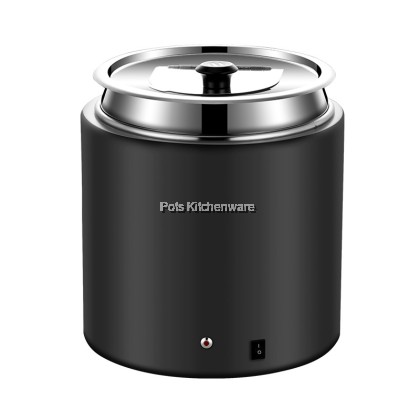 5 Stars Hotel Grade Stainless Steel Electric Soup Warmer 11L Periuk Pemanas Sup 商用不锈钢保温汤桶BE4510