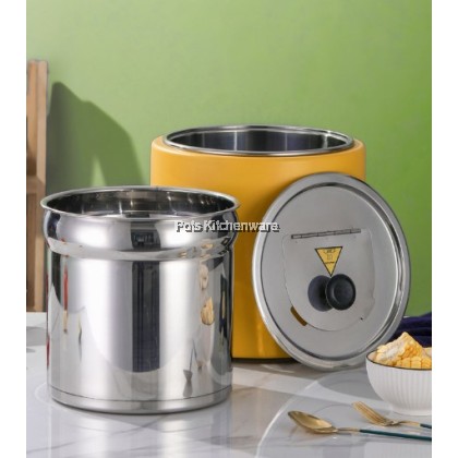 5 Stars Hotel Grade Stainless Steel Electric Soup Warmer 11L Periuk Pemanas Sup 商用不锈钢保温汤桶BE4510