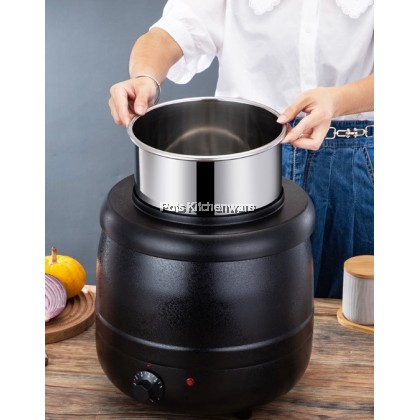 Hotel Grade 10L/13L Stainless Steel Soup Warmer Electric Periuk Pemanas Sup Elektrik 不锈钢汤锅J00-BE4540 Hotel Grade 10L/13L Stainless Steel Soup Warmer Electric Periuk Pemanas Sup Elektrik 不锈钢汤锅J00-BE4540
