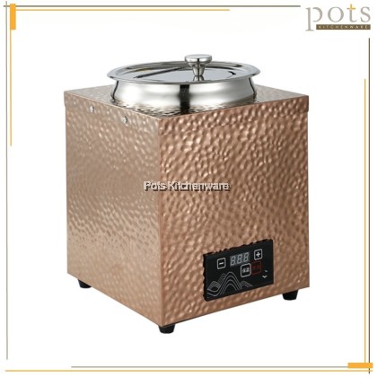 S/S 10L Square Electric Soup Warmer Periuk Pemanas Sup Elektrik Keluli Tahan Karat不锈钢四方电动汤炉BE4561