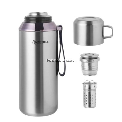 100% Original Zebra Thailand 泰国斑马牌 Stainless Steel 304 0.95L/1.2L Prima III Vacuum Flask 饮料保温杯SZB-Z912630