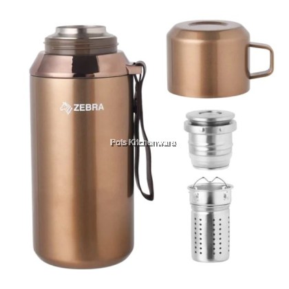 100% Original Zebra Thailand 泰国斑马牌 Stainless Steel 304 0.95L/1.2L Prima III Vacuum Flask 饮料保温杯SZB-Z912630