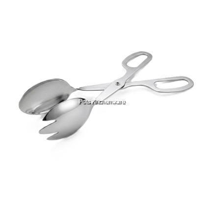 10" Heavy Duty Stainless Steel Salad Serving Tongs Penyepit Salad Tahan Lasak 耐用不锈钢沙拉食品夹S00-GD189719