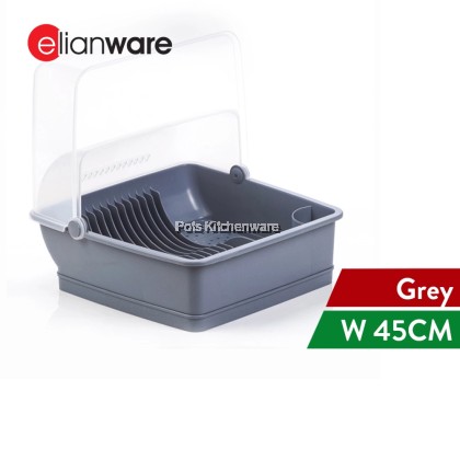 Dish Drainer With Cover Rak Pinggan Dengan Penutup有盖盘架 PEL-E288