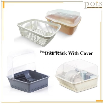Dish Drainer With Cover Rak Pinggan Dengan Penutup有盖盘架 PEL-E288