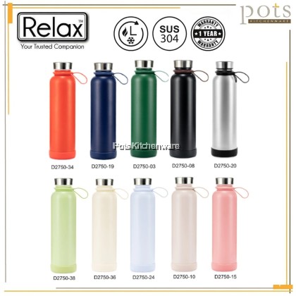 RELAX SUS304 Botol Termos Keluli Tahan Karat Stainless Steel Thermal Flask Morgen Keep Warm Keep Cold (500 ml)保温壶保温罐 - D2750M