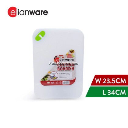 Elianware Durable Plastic Cutting Board Chopper Papan pemotong plastik 塑料切菜板-E180M Elianware Durable Plastic Cutting Board Chopper Papan pemotong plastik 塑料切菜板-E180M