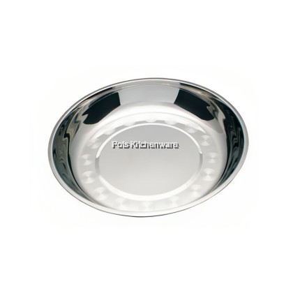 2pcs Toffi Classic Stainless Steel Rice Plate Dish Plate Besi Pinggan Nasi Makanan 不锈钢饭盘子 - K4700M 2pcs Toffi Classic Stainless Steel Rice Plate Dish Plate Besi Pinggan Nasi Makanan 不锈钢饭盘子 - K4700M