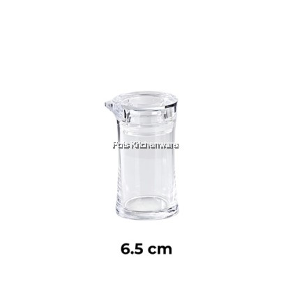 PS/PC Condiment Bottle Spices Pepper Spices Sauce Container Food Storage Transparent Bottle Botol Perencah Rempah 胡椒盐酱油罐-B3500