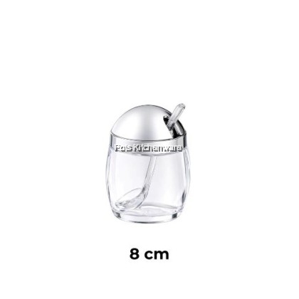 PS/PC Condiment Bottle Spices Pepper Spices Sauce Container Food Storage Transparent Bottle Botol Perencah Rempah 胡椒盐酱油罐-B3500