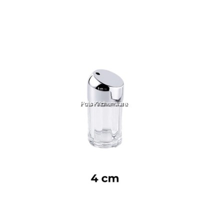 Acrylic Condiment Bottle Spices Pepper Spices Sauce Container Food Transparent Bottle Botol Perencah Rempah 胡椒盐酱油罐-B3700