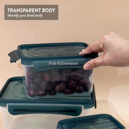 Elianware Ezy-Lock Airtight Seal Food Container Storage Microwavable & BPA-Free Bekas Makanan 密封食品容器-E2670