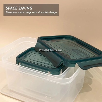 Elianware Ezy-Lock Airtight Seal Food Container Storage Microwavable & BPA-Free Bekas Makanan 密封食品容器-E2670