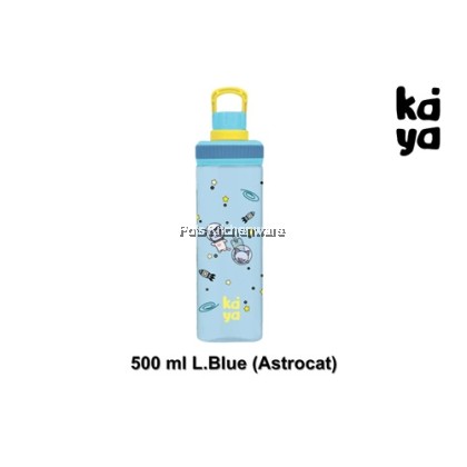 KAYA PP Kids Water Bottle BPA Free Lightweight & Leakproof Drinking Bottle (500ml)Botol Air Kanak-Kanak水罐水壶-D880005M