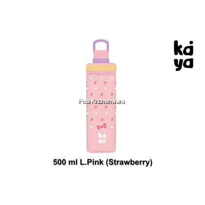 KAYA PP Kids Water Bottle BPA Free Lightweight & Leakproof Drinking Bottle (500ml)Botol Air Kanak-Kanak水罐水壶-D880005M