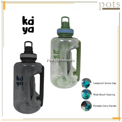 KAYA -  PETG Water Bottle BPA Free Lightweight & Leakproof 1600ml Drinking Bottle For Everyday Use  Botol Air水罐水壶 -D880016