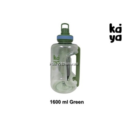 KAYA -  PETG Water Bottle BPA Free Lightweight & Leakproof 1600ml Drinking Bottle For Everyday Use  Botol Air水罐水壶 -D880016