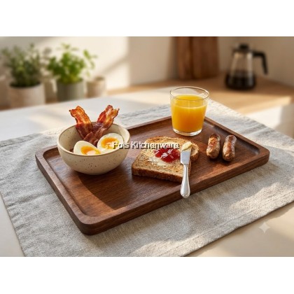 1x Olive Oil finished Sapele Wood Rectangular/Oval Wooden Tray With handle Dulang kayu semula jadi 实木带把手长方形托盘-W00-B902070M 1x Olive Oil finished Sapele Wood Rectangular/Oval Wooden Tray With handle Dulang kayu semula jadi 实木带把手长方形托盘-W00-B902070M