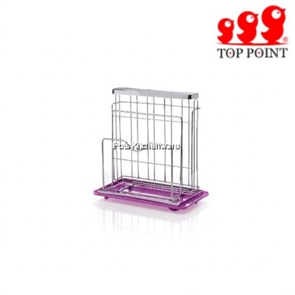 TOP POINT Knives & Cutting Board Holder Rack Rak Pisau dan Papan Pemotong菜板架 S00-9008