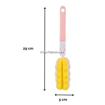 RELAX 29cm Cleaning Brush For Milk & Water Bottles Daily Cleaning Essentials Berus Pencuci Botol Susu奶瓶刷-PRL-S9029M
