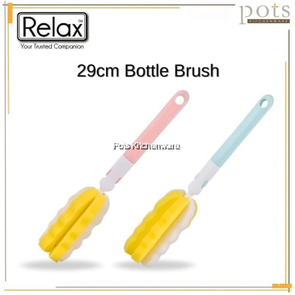 RELAX 29cm Cleaning Brush For Milk & Water Bottles Daily Cleaning Essentials Berus Pencuci Botol Susu奶瓶刷-PRL-S9029M