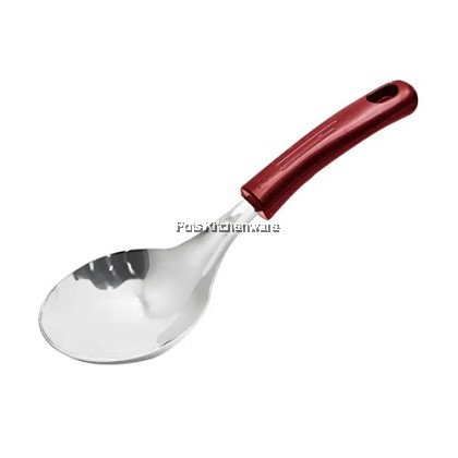100% Original Zebra Red Handle Korean Ladle Senduk Korea 韩式长柄勺-SZB-Z103004m