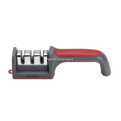 100% Original Zebra Together Hand Held Knife Sharpener Pengasah Pisau Tangan手动磨刀器-SZB-Z990699M