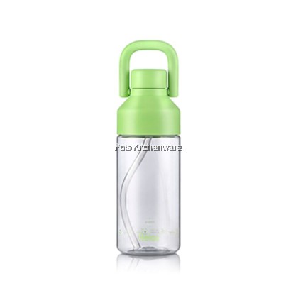 RELAX 1000ml Tritan BPA Free With Straw Drinking Colorful Water Bottle Botol Air 水壶 - PRL-D8010M